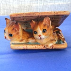 😻❤VINTAGE BEAUTIFUL CATS ORNAMENT